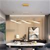 Lanekd LED Lampadario a Sospensione Moderno per Soggiorno Cucina Lampadari Dimmerabile telecomando Plafoniera Moderni Design Soffitto Lampada Mobile Camera da Letto Bagno Ingresso Tavolo da Pranzo Bar Luce