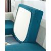 VEAI Copricuscino Divano Chaise Longue Elasticizzato 3/2/1 Posti Copriseduta Protezione con Penisola Cuscino del Divano Fodera per Cuscino (Color : N, Size : C (135-165cm))