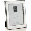 ARTÉ 10x15 Cornice per foto, Made in Italy, elegante placcata in argento, Silver Plated antiossidante, Bellissima cornice in Silver Plated con retro in legno mogano 115Z/10x15