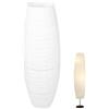 Generic Copri Lampada Terra in Carta Paralume Stile Minimalista Copri Luce Verticale Paralume Comodino per Camera Letto Decorazione Lampada Soggiorno