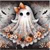 AOWVUTS 5D Halloween Diamond Painting Kit Adulti, DIY Pittura Diamante Kit, Astratto Diamond Art Kit, Pieno di Cristallo Strass Diamante Art Craft, Regalo per Decorazione Della Parete Casa Fiore (E)