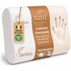 The Double Twenty Cuscino Cervicale per Dormire a Doppia Onda Elevato Supporto Collo - Guanciale Memory Foam Federa Lavabile in Bamboo - Cuscino Memory Foam Made in Italy Certificato Oeko Tex