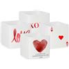 Generico Vasetto Personalizzabile con immagini, foto, testo o nome ideale come regalo fioriera 10,5 cm cubo per piante e fiori gadget bomboniera personalizzabili