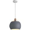 DADYA Lampadari in Stile Industriale Apparecchio di Illuminazione A Sospensione per Tavolo da Pranzo Macaron Paralume per Plafoniera in Stile Cinese Lampada A Sospensione A Colori in Stile Nordico