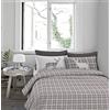 IlGruppone Passione Casa Copripiumino in Flanella Felpato Prodotto Italiano 100% Cotone di Flanella Sacco e Federe - Singolo - Beige (Matrimoniale, Cervo beige)