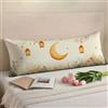 Jiacgrtef Cuscino Lungo per Dormire Sul Fianco 30 x 90 cm Arancia Federe Cuscini Verde Federe 90cm con Chiusura Lampo Nascosta Cuscino Lungo, Morbido Resistenti Velluto Body Pillow (Cuscini non Inclusi) w-11329