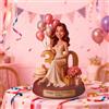 Soview Regalo Personalizzato per Donna Statuetta Personalizzata Targa con Foto Caricatura Personalizzata da Foto Regalo Originale per Compleanno