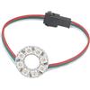 Generic WS2812 8 LED Pixel Ring White PCB indirizzabile Led Moduli 2812 IC RGB Colore Pieno Rotondo Led Circle DC5V