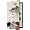 YLME Copertura Quadro Elettrico Decorativa, Nascondi Contatore, Quadri Copri Contatori Elettrici da Parete, Sono Disponibili Vari Stili, Ideale per la Tua Casa Quadri,F(Black),50×70cm