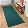 TAPISO Mono Tappeto Passatoia Runner Pelo Corto Morbido Design Moderno Monocromatico Unicolore Tinta Unita Blu Verde Tiffany Corridoio Ingresso Sala Cucina Oeko-Tex 80 x 200 cm