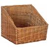 okAffareFatto di Zimbardi Costanza Cesta espositore portapane in vimini quadrato cm 45 x 45 h 40