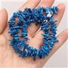 Generic Perline sciolte di Corallo Naturale in Pietra 6x12mm di Forma Irregolare per la creazione di Gioielli Fai da Te - Azzurro - 6x12mm