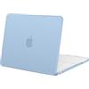 MOSISO Custodia Compatibile con MacBook Neo 13 Cover A18 Pro 2026 A3404 | Protettiva Antigraffio Rigida Case per MacBook Neo 13 pollici Cover per Mac Neo 13'', Aria Blu