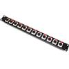 BEMATIK.COM BeMatik - Patch panel rack19 12 porte jack6.3mm-femmina 1U