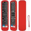 CTRLBETTER Custodia Telecomando in Silicone Compatibile Con Hisense EN2BI27H EN2BF27H EN2BB27H EN2X27HS EN2D27 EN2AK27H TV Telecomando Copertura Protettiva Antiurto Con un Cordino(Rosso)