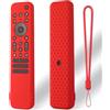 Generic Custodia protettiva in silicone per telecomando Sony RMF-TX810U/RMF-TX811U/RMF-TX910U, antiurto, antiscivolo, custodia protettiva con cordino (rosso)