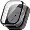 FTRONGRT Cover per CMF Watch Pro D395, PC + Pellicola Temperata Schermo, Protezione All-Inclusive, Resistente Agli Urti, Custodia pe CMF Watch Pro D395 Smartwatch.Trasparente