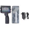 Fafeicy Stampante a Getto d'Inchiostro Portatile con Touch Screen LED 4,3 Pollici, 300 DPI, Batteria 1500 MAH, Alimentazione AC 110-240V con Spina Europea