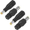 M METERXITY 2 Set Adattatore Connettori Cc Dc 8mm Femmina a Dc 5.5mm x 2.5mm Maschio e Dc 8mm Maschio a Dc 5.5mm Femmina Connettore Rame per Stazione Alimentazione Portatile/Generatori Solari