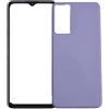 Generico Custodia Compatibile con ZTE Blade A72S / A7050 COVER case soft GEL SILICONE protezione flessibile SLIM matte antiurto antigraffio MORBIDA TPU (Lilla)
