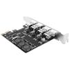 melairo 4 Scheda di Espansione Pci Express Port USB 3.0 Pcie Pci-E Controller Host USB 3.0 X Scheda di Espansione Schede USB 3.0 3.0 USB 3.0