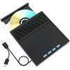 Gvvsjgdbis USB 3.0 Tipo C moltiplicazione esterno Blu-Ray Unità ottica CD/DVD/BD -/+RW Player Burner Writer Reader per PC portatile