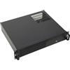 ECUTEE Enclosure per server rack da 14 rack (profondità 35 cm) 2U 2U Rackmount Server Enclosure supporta schede madri Micro ATX/Mini ITX, armadi server a parete stretta con connessione USB 4 slot di