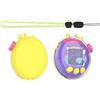 GIOPUEY Cover Compatibile con Tamagotchi Paradise, Alta Trasparenza Custodia, Materiale PC Rigido Case，Nessun Ingiallimento, Nessuno Sbiadimento - Transparent Yellow