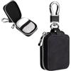 taobosec Custodia per Cuffie Bluetooth, Compatibile Custodia Cuffie Custodia Auricolari con tasca interna e cerniera Portatile Astuccio Porta Cuffiette per airpods Accessori da Viaggio Nero