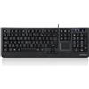 Perixx PERIBOARD-513II - Tastiera cablata con touchpad, tastiera completa, USB - AZERTY
