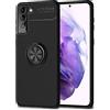 NALIA Custodia Anello per Samsung Galaxy S21 Plus - Cover, Nero