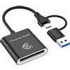 KEALLANS 10 Gbps CFexpress Tipo B Lettore di Schede Writer USB3.2 Gen2 USB-C CFE Lettore di Schede per Android Win XP/Vista/7/8/8.1/10/11 OS 10GBPS USB3.2 Gen2 USB-C