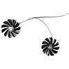 LFGOZSD Ventola GPU di Raffreddamento 95MM 4PIN CF1010U12S DC12V RX5700XT per Ventola per Scheda Video Elsa XFX RX 5700 a Doppia dissipazione Ultra RX-57XL8LBD6