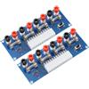 DEWOTHV XH-M229 Modulo di Alimentazione per PC Desktop Scheda di Trasferimento Modulo di Uscita a 24 pin Supporta 3,3 V/5 V/12 V/-12 V Connettore di Uscita di Alimentazione per ATX (Confezione da 2)