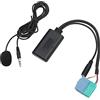 Ymiko Cavo Adattatore Ingresso Audio Bluetooth, Cavo Adattatore Ingresso Audio AUX per Auto Bluetooth 5.0 con Microfono di Ricambio per