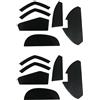 Myazs 2set Liscia Mouse Pattini Mouse Piedi Pad Per G602 Mouse Bordi Curvi Piedi Pad Gaming Mouse Piedi Pad Ad Alte Prestazioni Migliorata Precisione Del Mouse