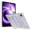 GIOPUEY Cover per Xiaomi Pad Mini 8.8 2025, Scocca posteriore in TPU morbido Custodia con Supporto, Copertura sottile, Protezione Airbag -trasparente