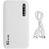 Fangxuee 5G WiFi 6 Hotspot Mobile Portatile Router 5000MAH Supporta 16 Dispositivi SIM SIM Slot per Viaggiare per Il Tablet di Telefono