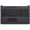 new net - Top Case Palmrest con Tastiera Compatibile con HP 15-db0060nl, 15-db0062nl, 15-db0064nl, 15-db0065nl, 15-db0101nl, 15-db0989nl, 15-db0990nl [Frame Grigio - con touchpad - Layout ITA]