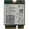 iGriega Scheda wireless Intel BE200NGW WiFi 7, M.2 NGFF WiFi 7 BE200 adattatore di rete Tri-Band con velocità 8774 Mbps e scheda WiFi BT5.4 per giochi su PC, non supporta scheda madre AMD per Windows 10/11