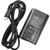 XITAIAN 45W Type-C USB-C Alimentatore Caricabatterie di Ricambio per Dell XPS 13 9360 9365 9370 9333 9380, Latitude 7275 7370 5175 5285 5290-2in1 7390-2in1, Inspiron 14 7437, LA45NM150, 0HDCY5