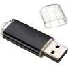 KEALLANS Chiavetta USB Disco U Drive Penna Flash per PC TV Colore: Nero Capacità: 1 Gb