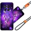 JEZSTHAI Custodia Compatibile con HONOR Magic 7 Pro Cover in Silicone TPU Morbido con Cordino/Laccio Tracolla Cellulare,Antiurto AntiGraffio Protettiva Bumper Case con Disegno Motivi,A01