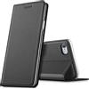 Verco iPhone 6S Plus Cover, Custodia a Libro Pelle PU per Apple iPhone 6 Plus Case Booklet Protettiva [magnetica integrata], Nero