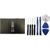 Audiosystem BATTERIA 11560MAH RICAMBIO PER TABLET APPLE IPAD 3 3G WIFI A1416 A1430 A1403,INCLUSO KIT MONTAGGIO BATTERIA