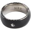 Bewinner Anello NFC Smart, Dispositivo Indossabile Multifunzione per Telefono Cellulare, Chip NFC Impermeabile Senza Costi per Condivisione Dati, Blocco App e Protezione Privacy, Misura Universale 7