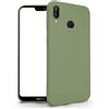 Generico Custodia compatibile con HUAWEI P20 LITE ANE-LX1 / ANE-L21 ANE-LX1 / LX2 / LX3 (2018) Copertura Cover Protezione ANTIURTO antigraffio Gel Silicone TPU Morbida flessibile Matte Case (Verde mela)
