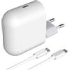 Samneer Caricabatterie rapido 45W USB‑C PD 3.0 PPS con cavo Typ‑C da 2 metri, compatibile con: Google Pixel 10 Pro, 9 Pro XL, 8 Pro, 7 Pro, Pixel 7, 7a, 6a Pro, 5, 5a, 4, 4a, 4XL, 3a, tablet e altri