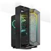 Putilsen Mount Supporto PC Sotto Scrivania Regolabile in Altezza e Larghezza, Tower PC per Mid e Full Tower, Supporto Computer Scrivania 38-67 cm Altezza, 21-33 cm Larghezza, fino a 25 kg