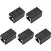 WANGCL Accoppiatore Ethernet RJ45 per hub Switch TV Set-Top Box Router Dispositivo Wireless Computer ECC
